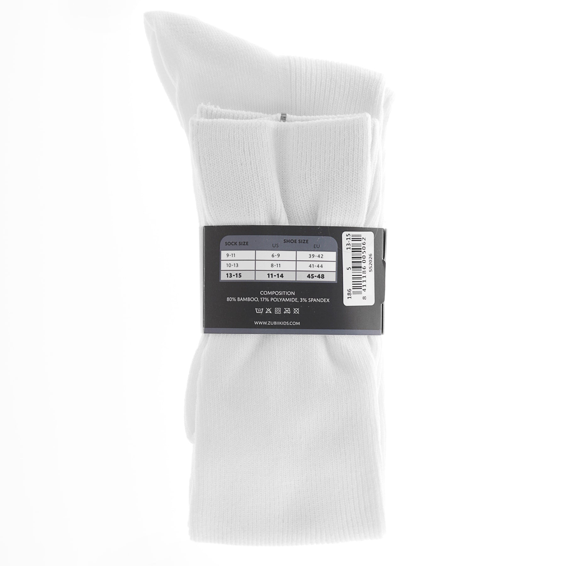 Mens Basic Knee Sock(Bamboo Ribbed)