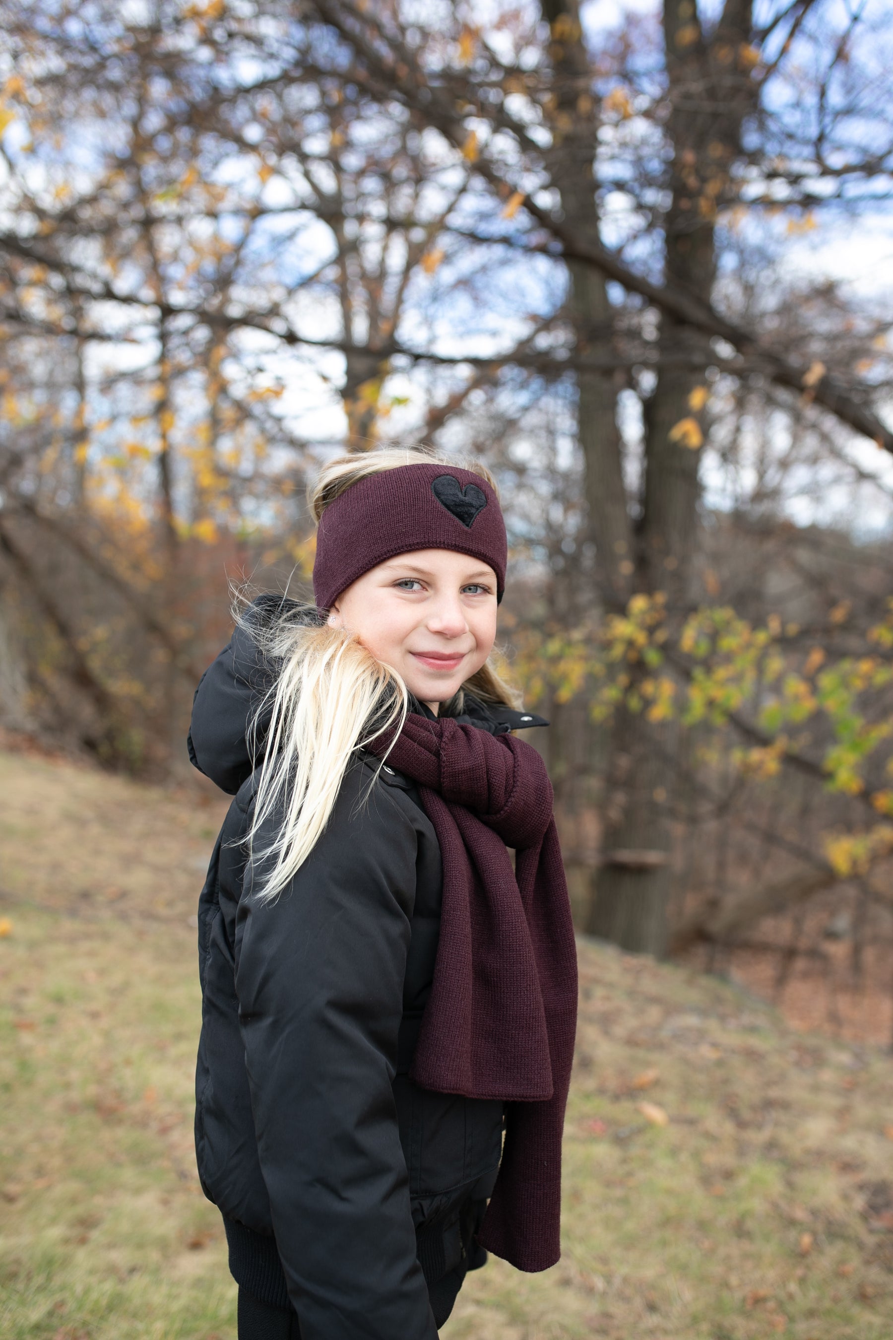 Velvet Heart Scarf