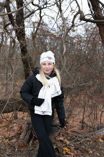 Bow Stripe Beanie