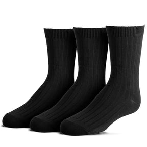 Boys Bamboo Ribbed 3 Pack