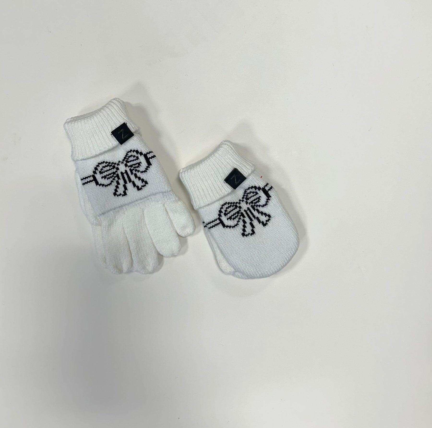 Bow Stripe Gloves