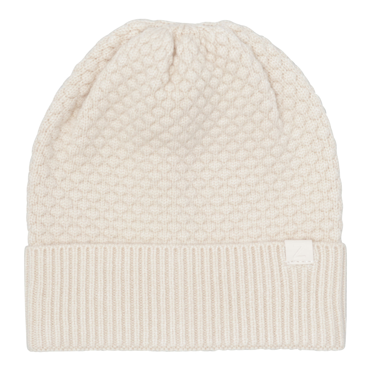 Honeycomb Waffle Beanie with Cuff