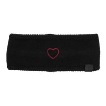 Embroidered Heart Band