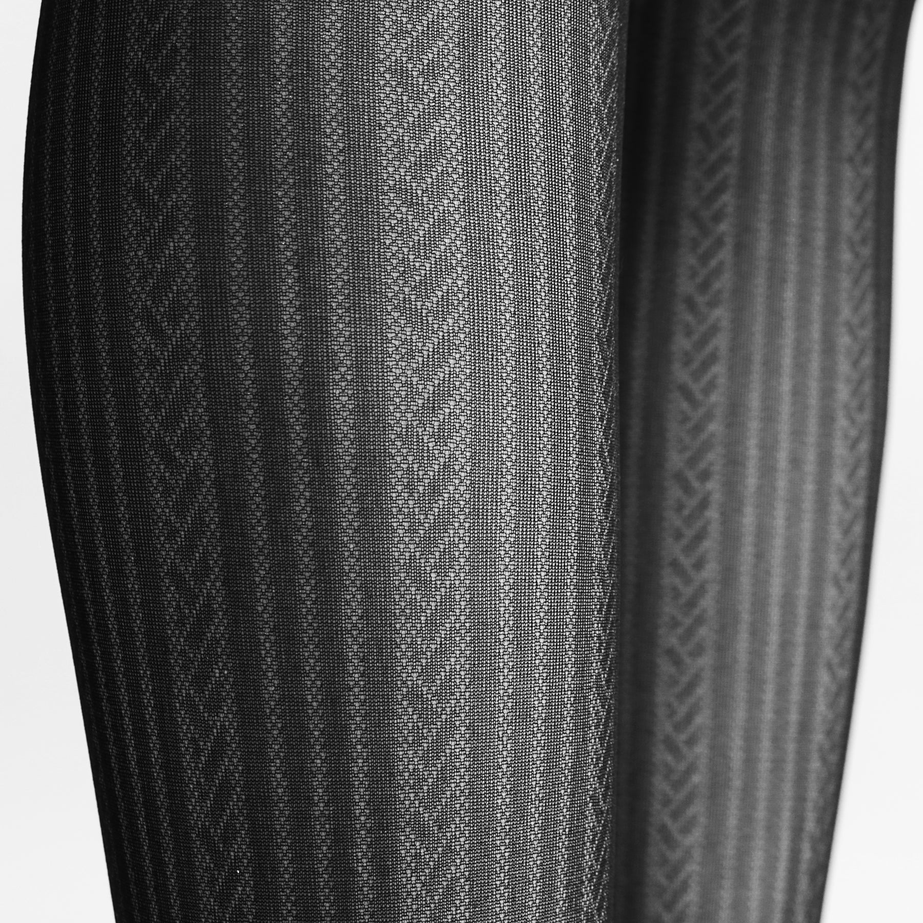Herringbone Stripe Microfiber Tights