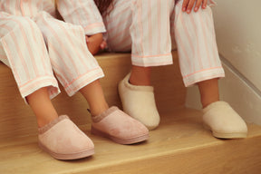 Brushed Suede Slippers