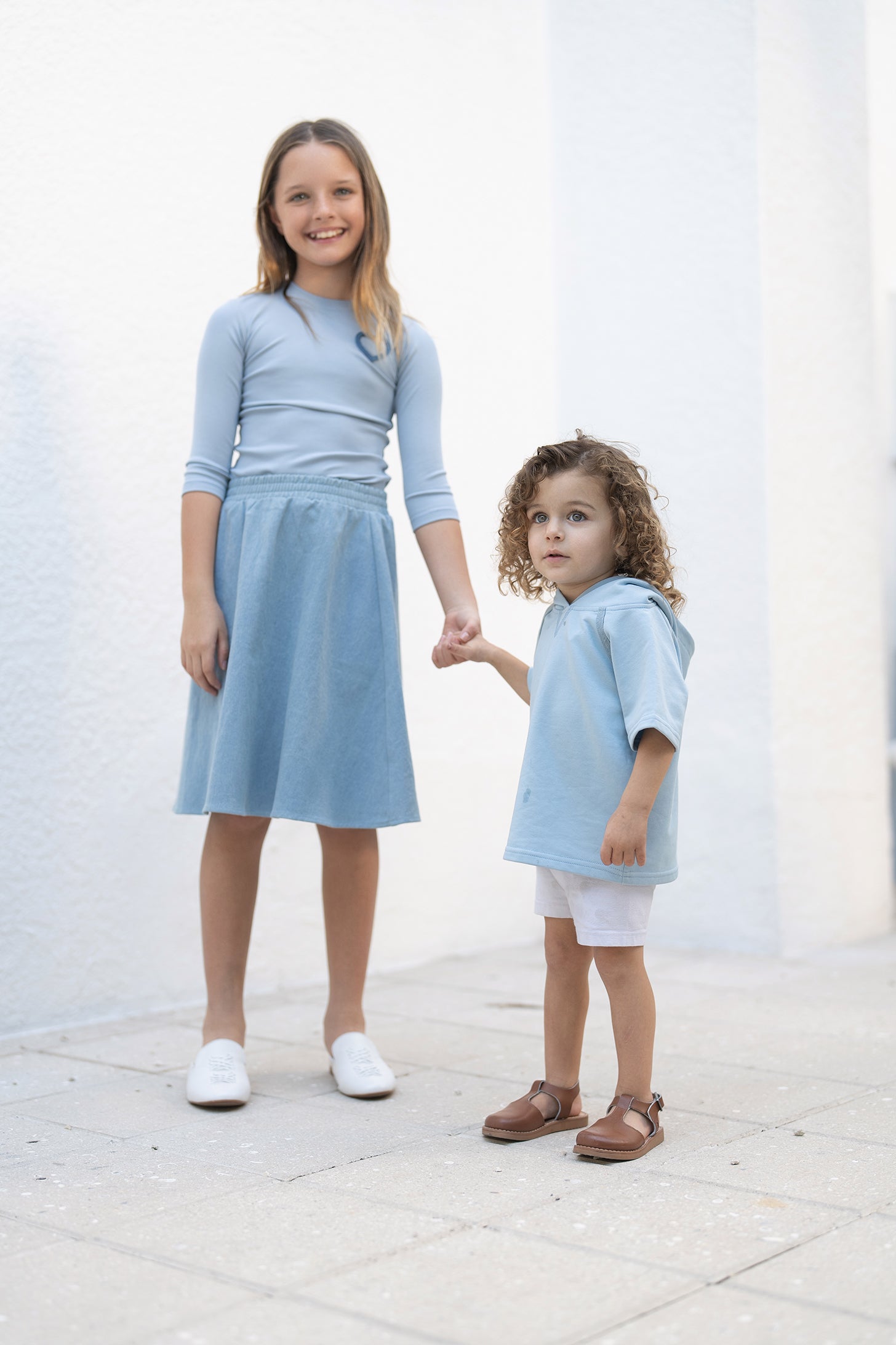 Denim Circle Skirt