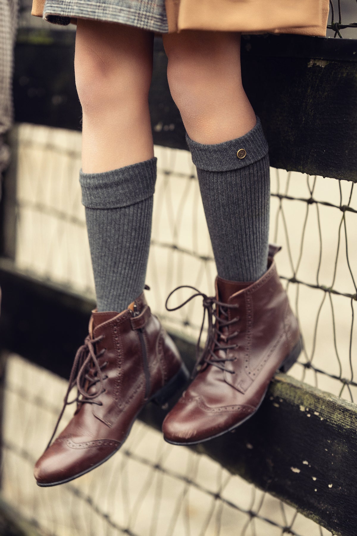 Button Cuff Knee