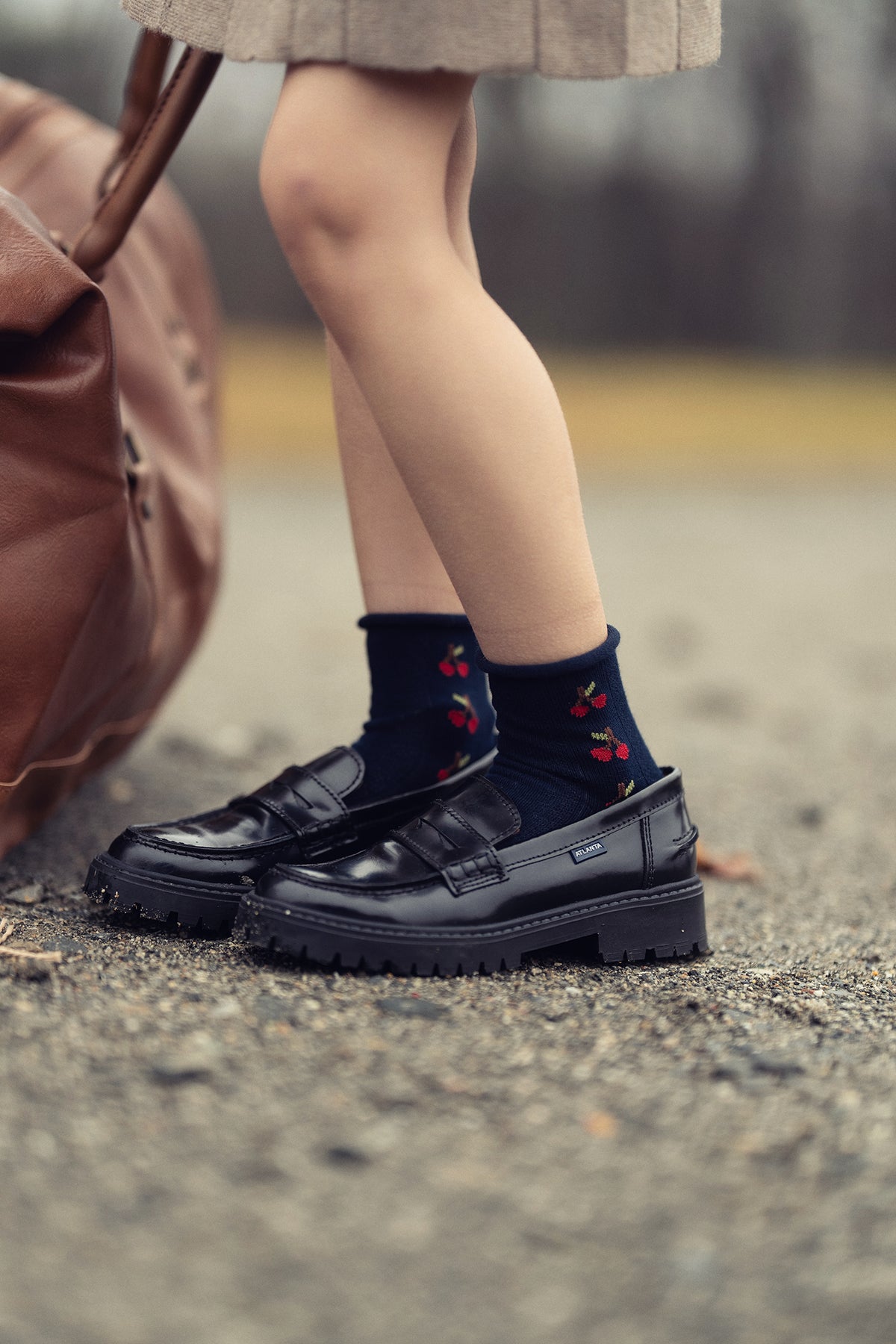 Cherry Texture Ankle