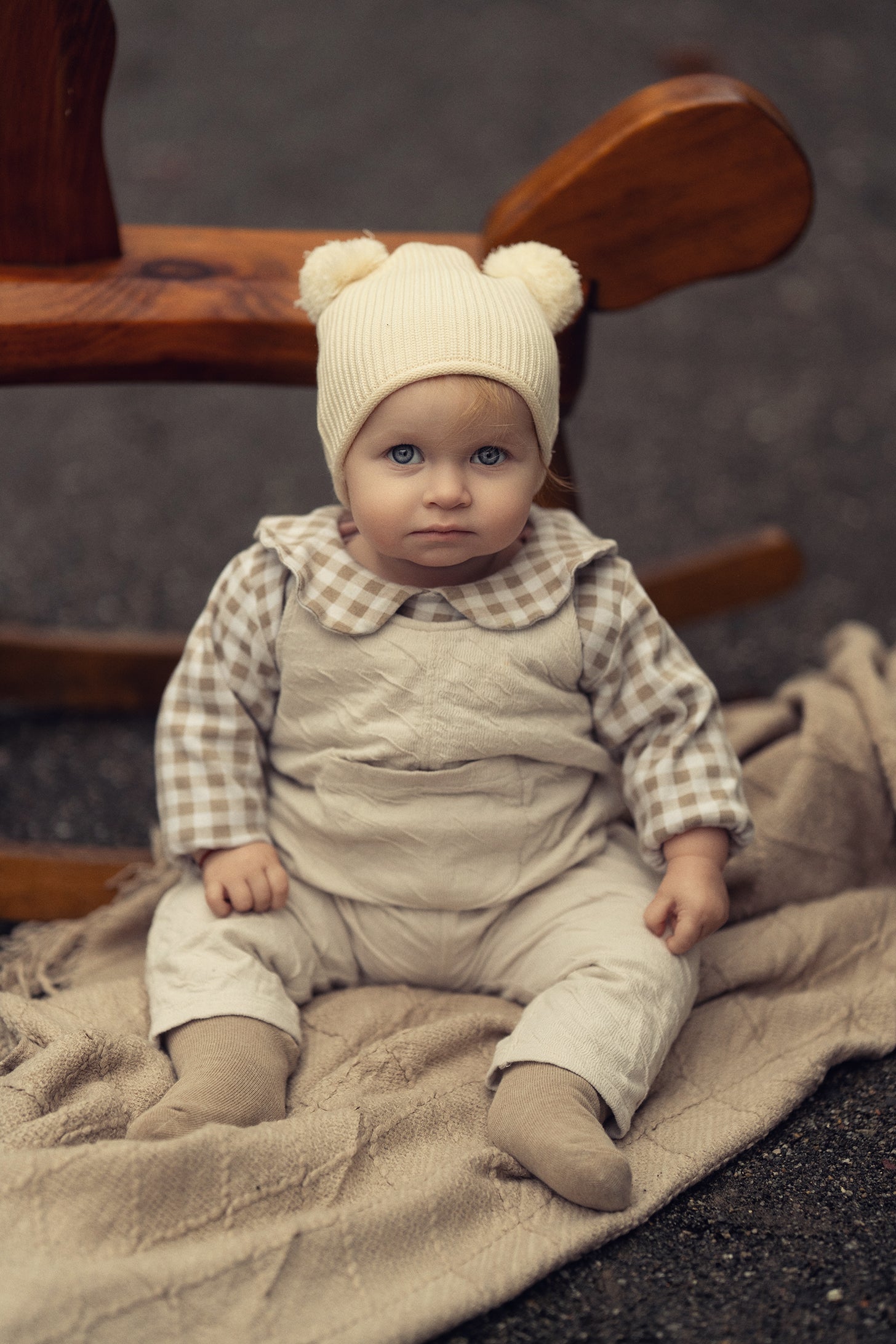 Numu Rolled Edge Pom Pom Beanie