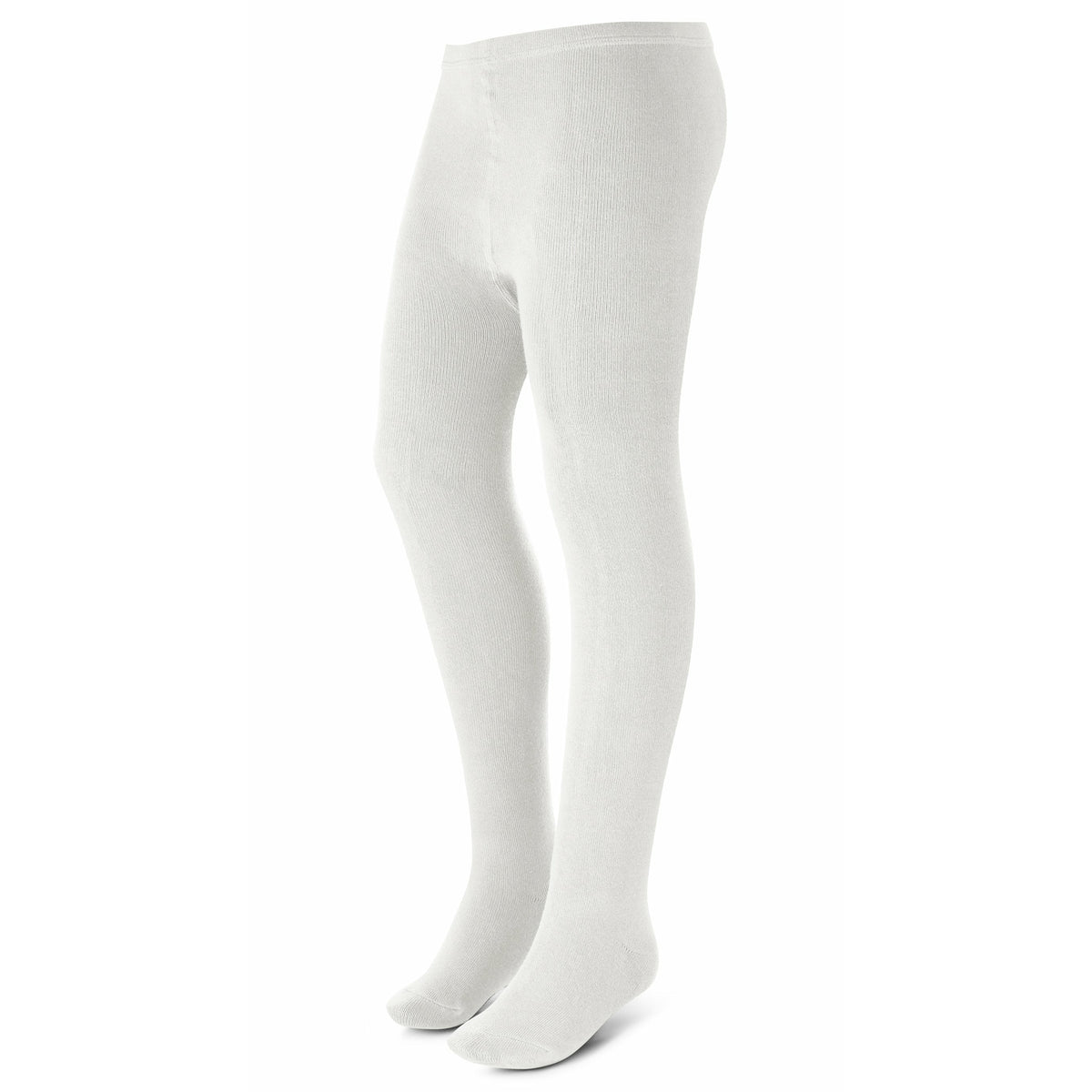 Cotton Flat Tights Black