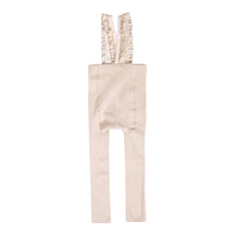 NUMU Ribbed Ruffle Overall Short