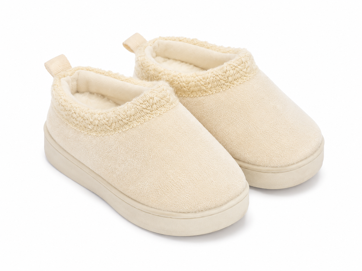 Brushed Suede Slippers