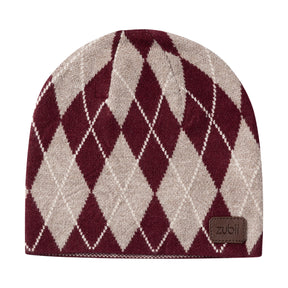 Argyle Knit Beanie