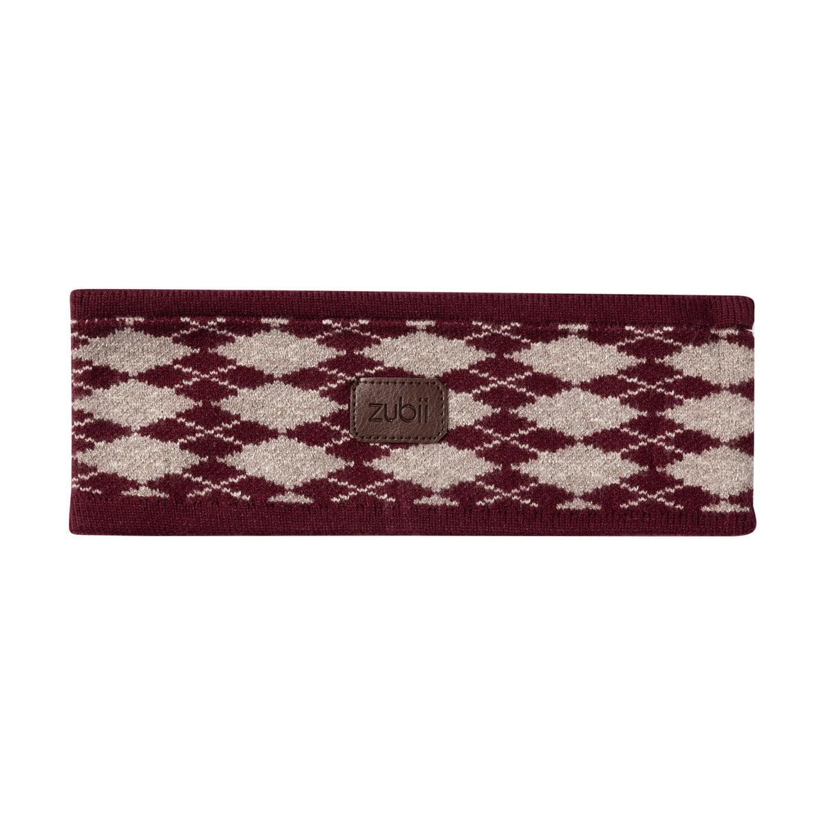 Argyle Knit Band