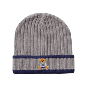 Striped Teddy Beanie