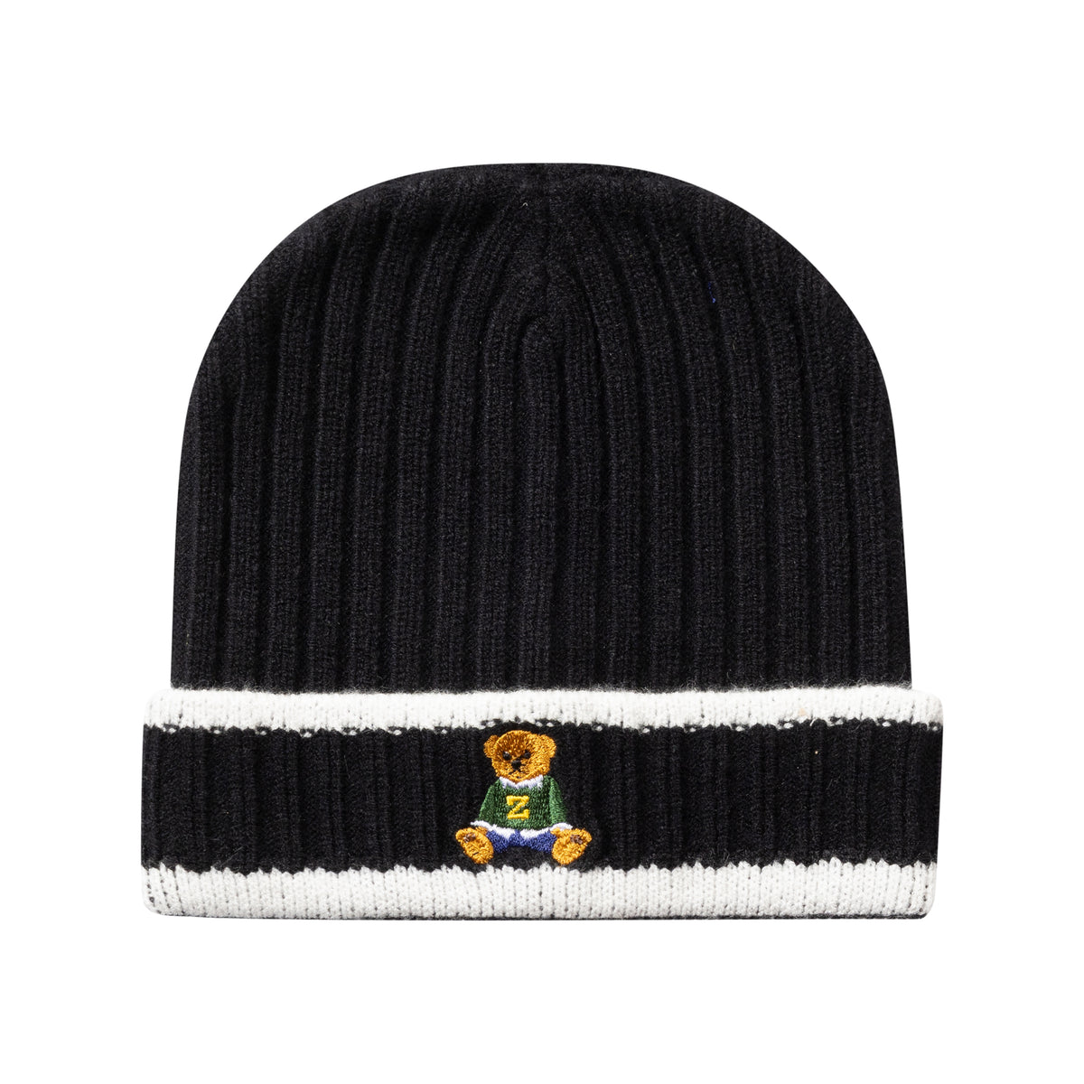 Striped Teddy Beanie