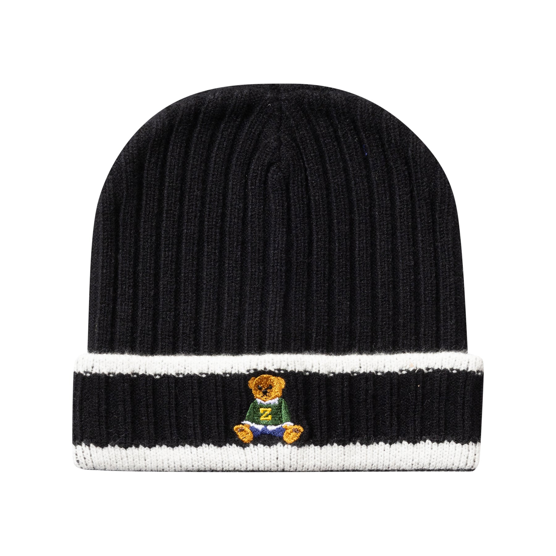 Striped Teddy Beanie