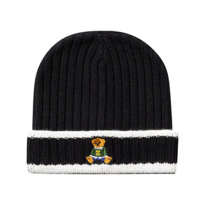 Striped Teddy Beanie