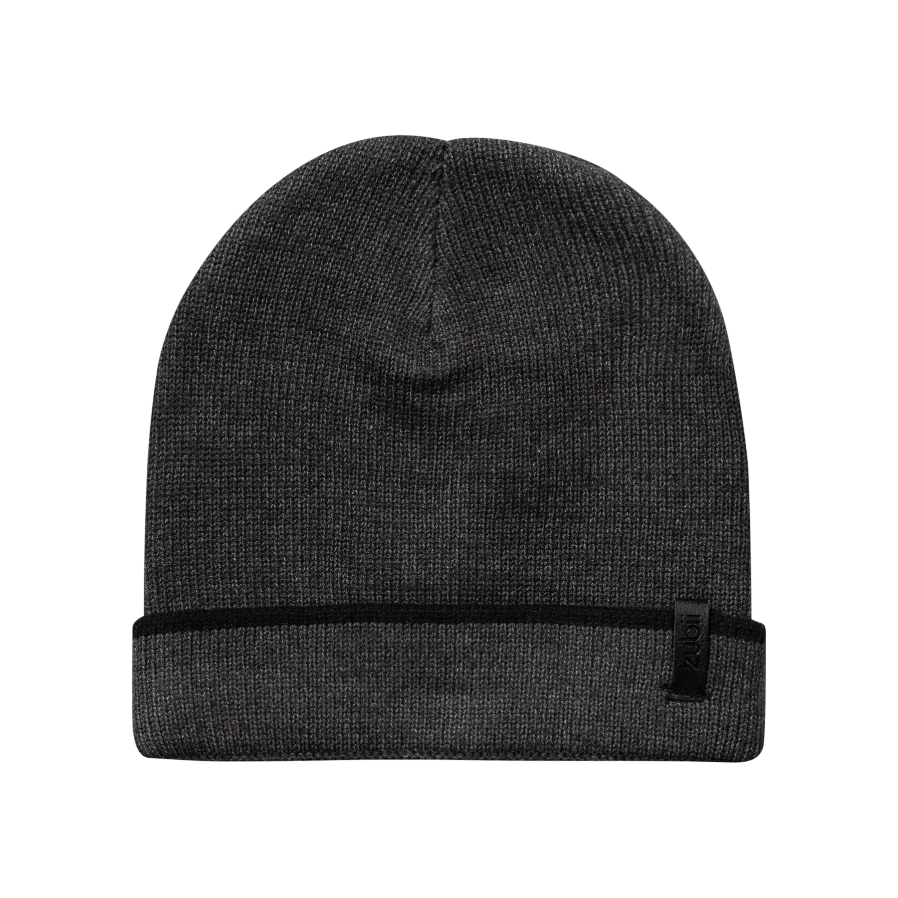 Contrast Stripe Beanie with Cuff