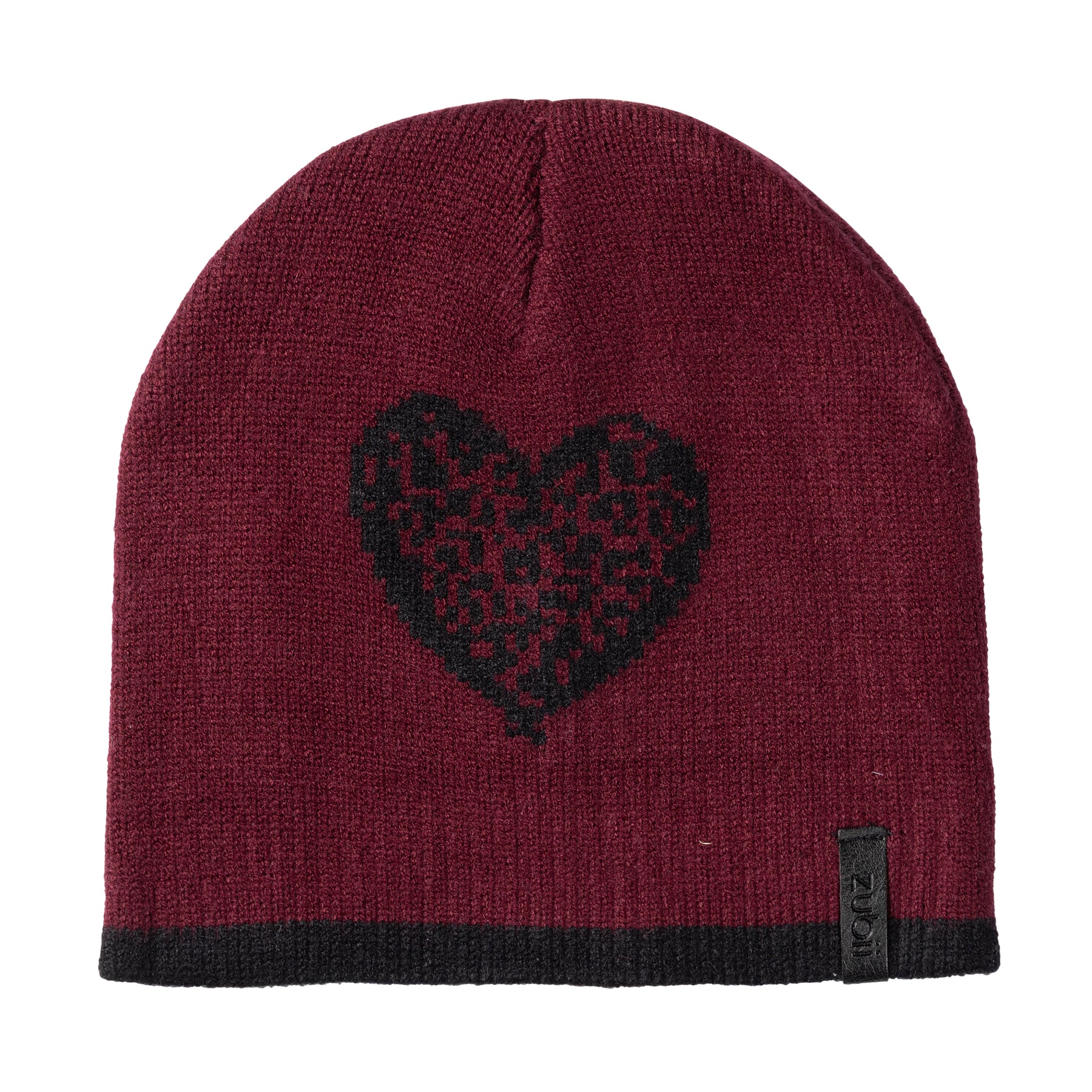 Leopard Heart Beanie