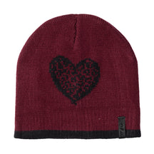 Leopard Heart Beanie