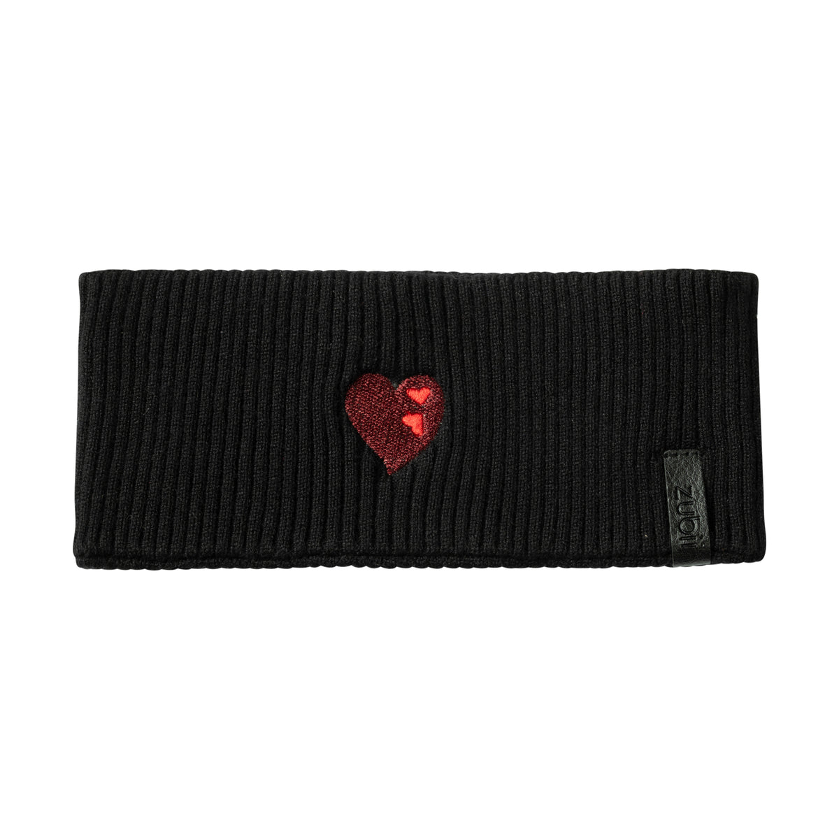 Embroidered Double Heart Band