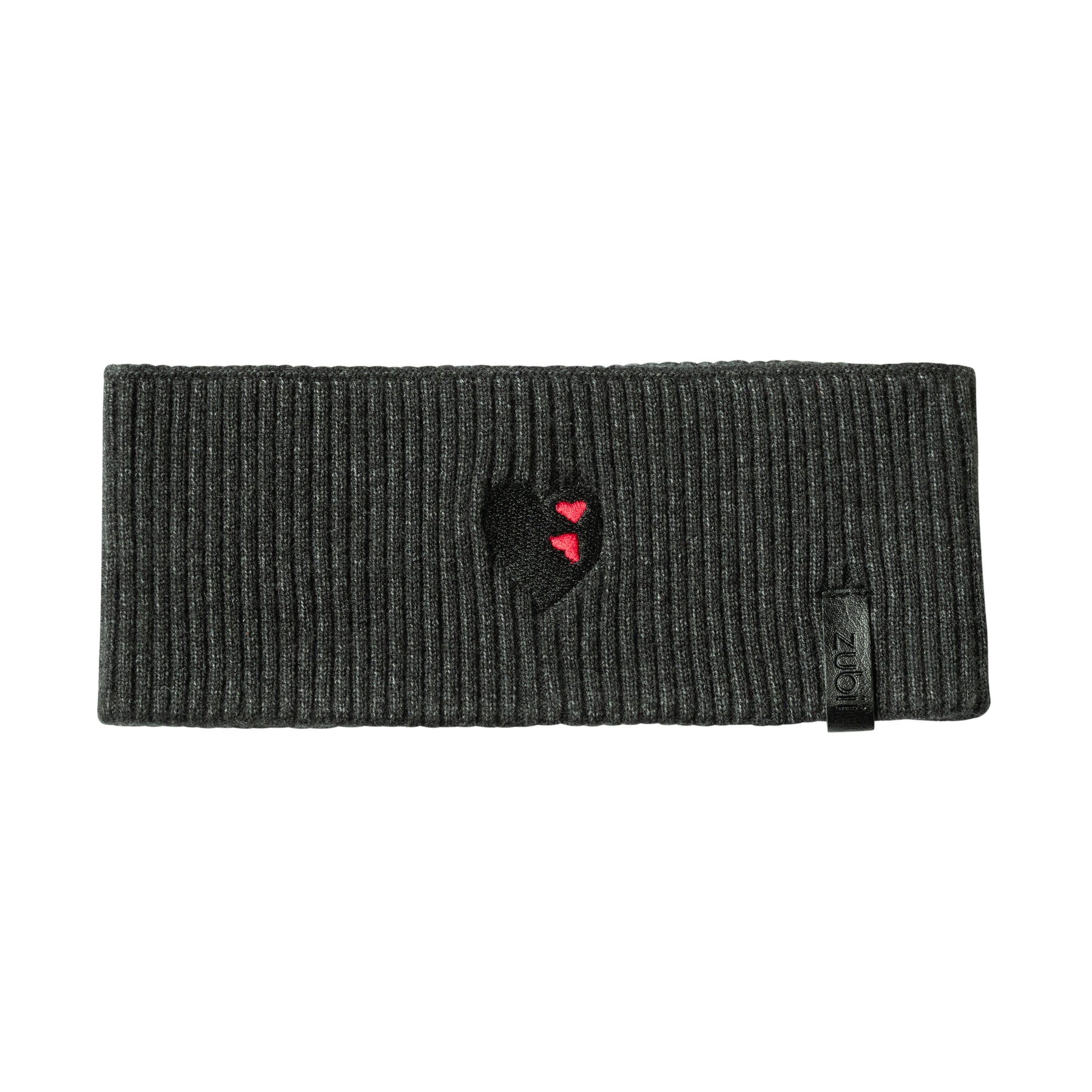 Embroidered Double Heart Band