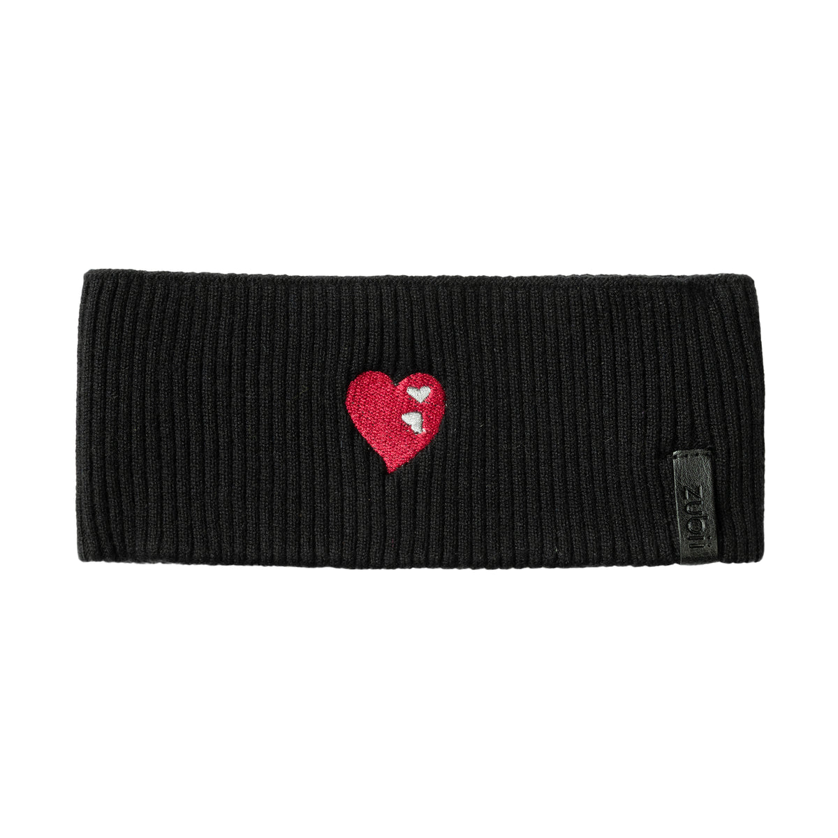 Embroidered Double Heart Band
