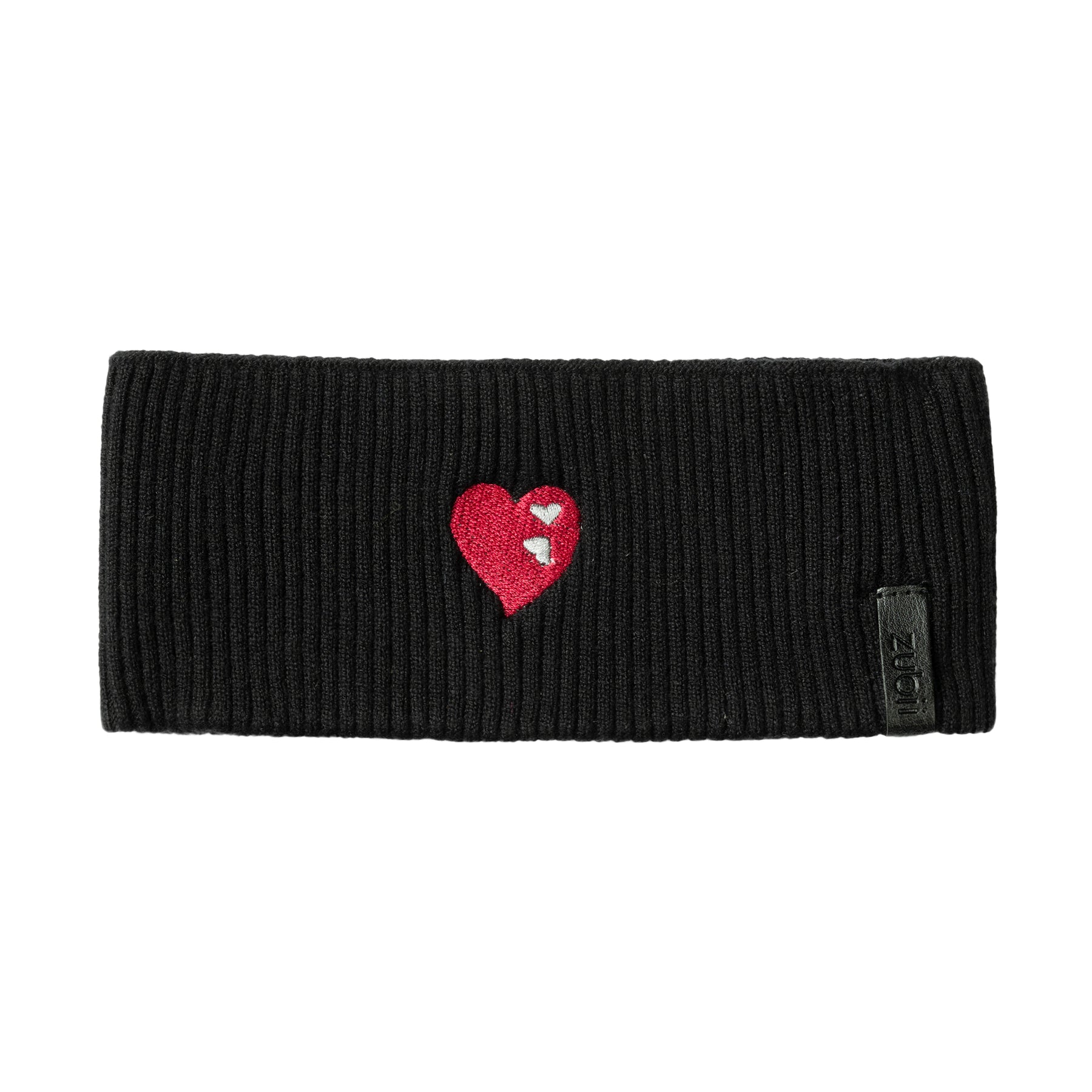 Embroidered Double Heart Band