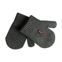 Embroidered Double Heart Glove/Mitten