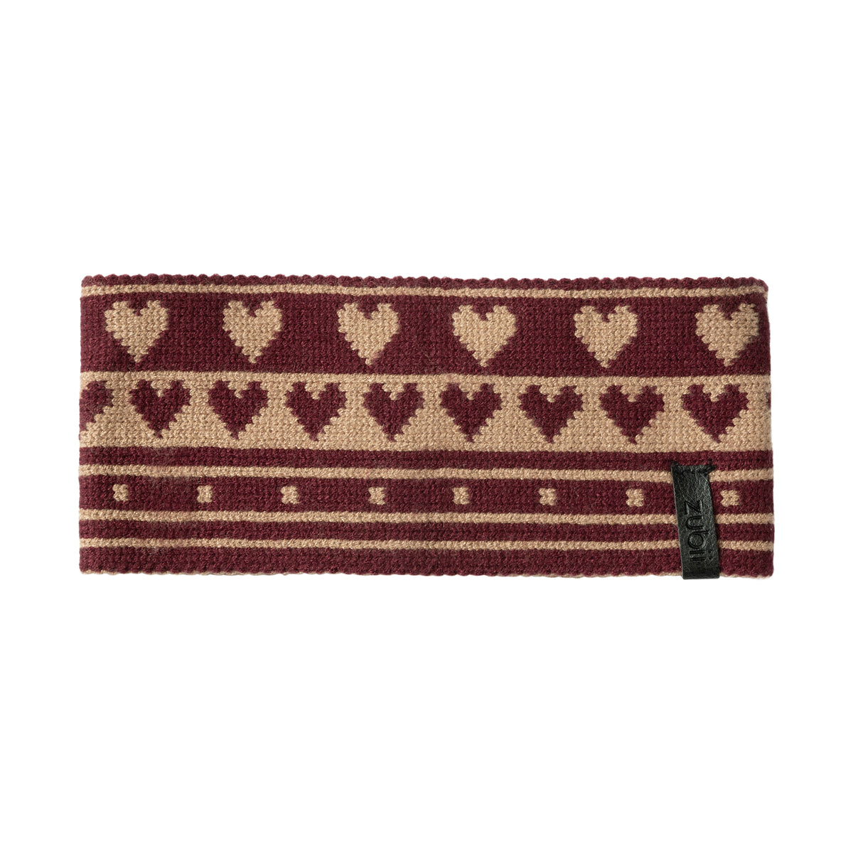Vintage Heart Print Band