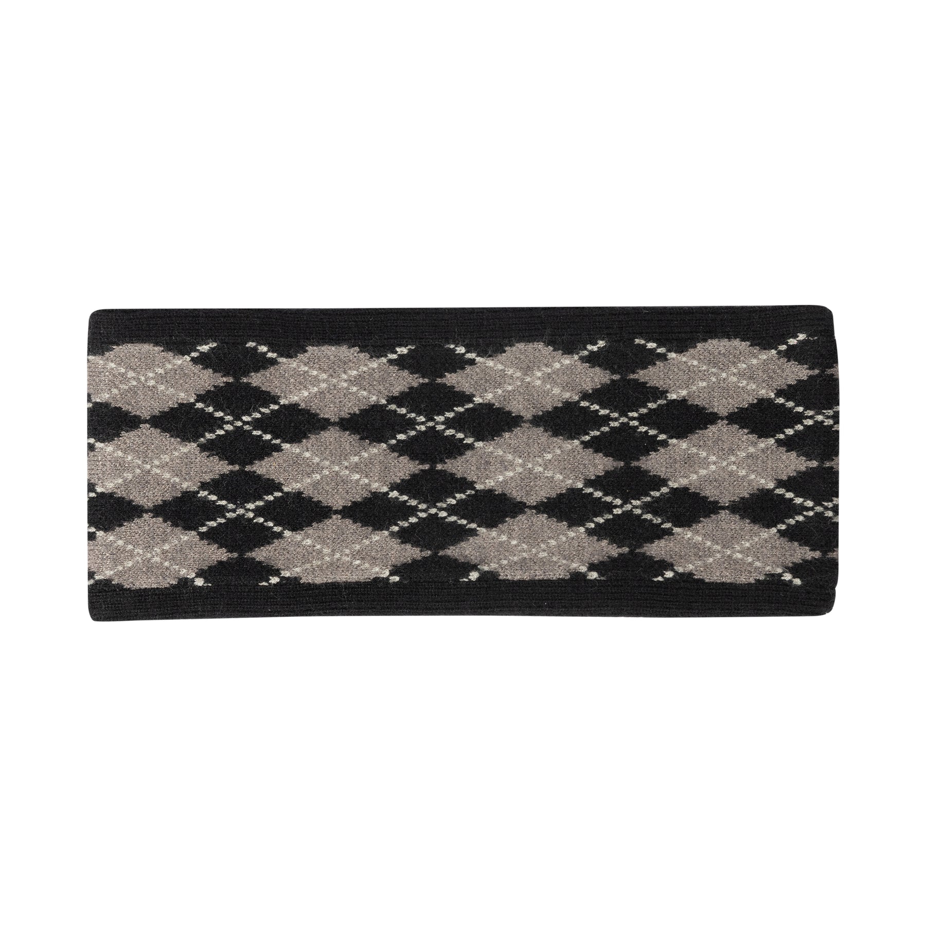 Argyle Knit Band