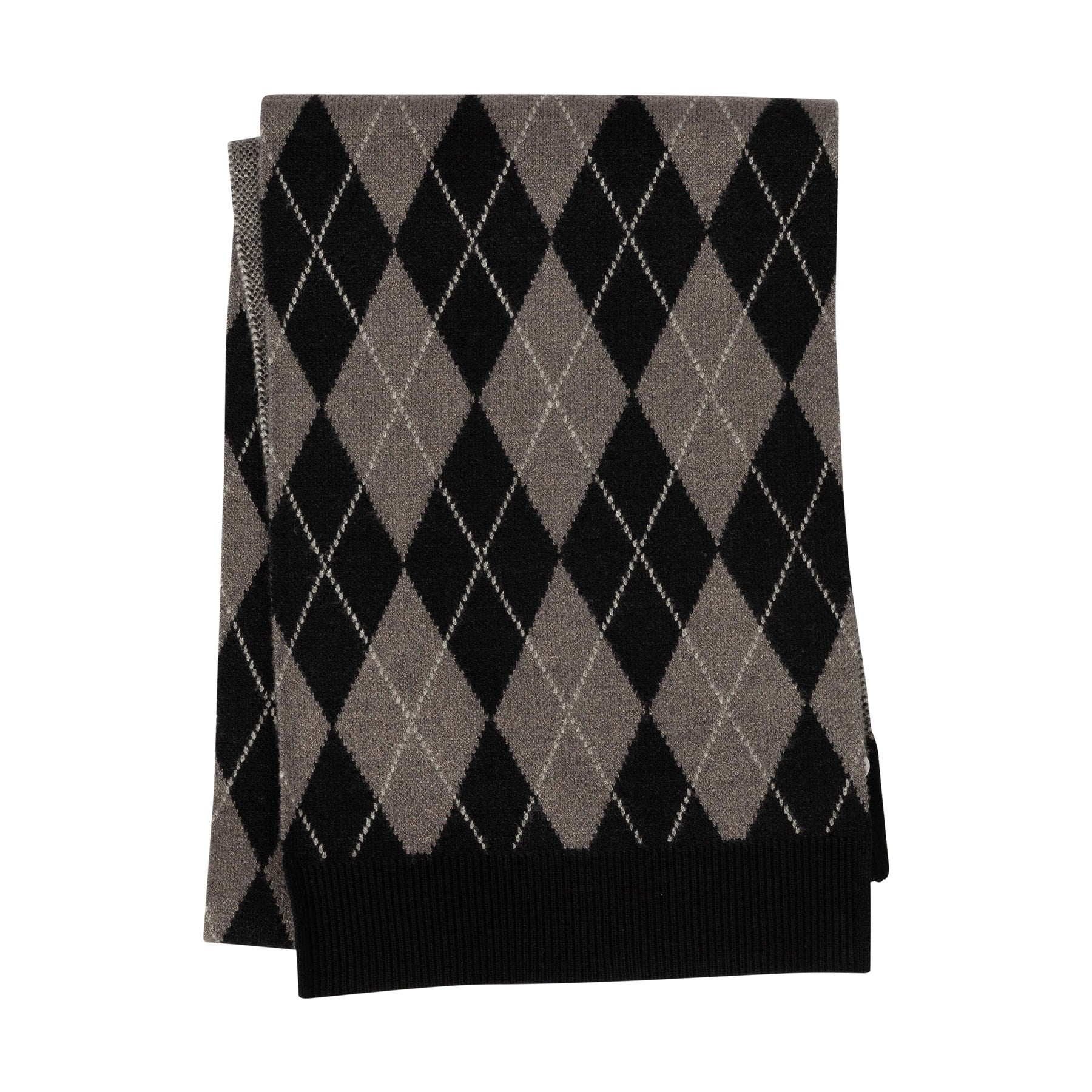 Argyle Knit Scarf
