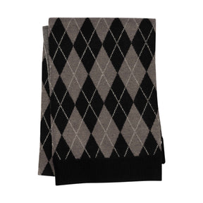 Argyle Knit Scarf