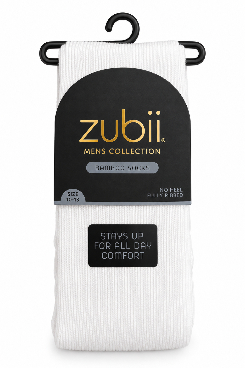 Mens Long No-Heel Socks