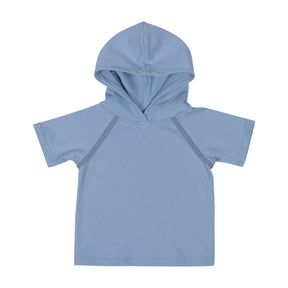 Toddler Short Sleeve Hooded Top