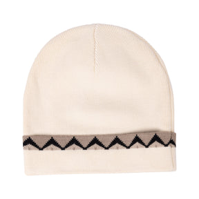 Jacquard Trim Cuff Beanie