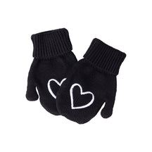 Embroidered Heart Mitten/Glove