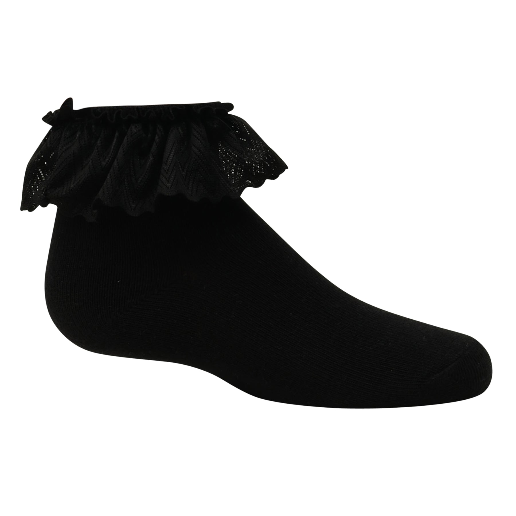 Textures Ruffle Ankle