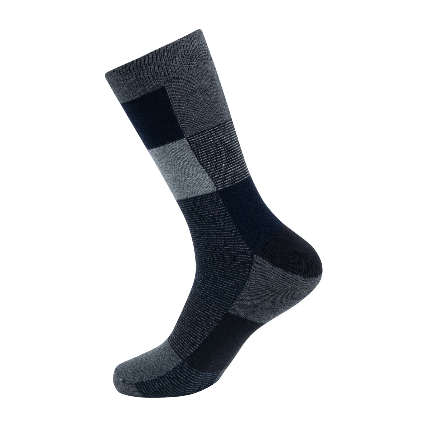 Mixed Square/Stripe Socks