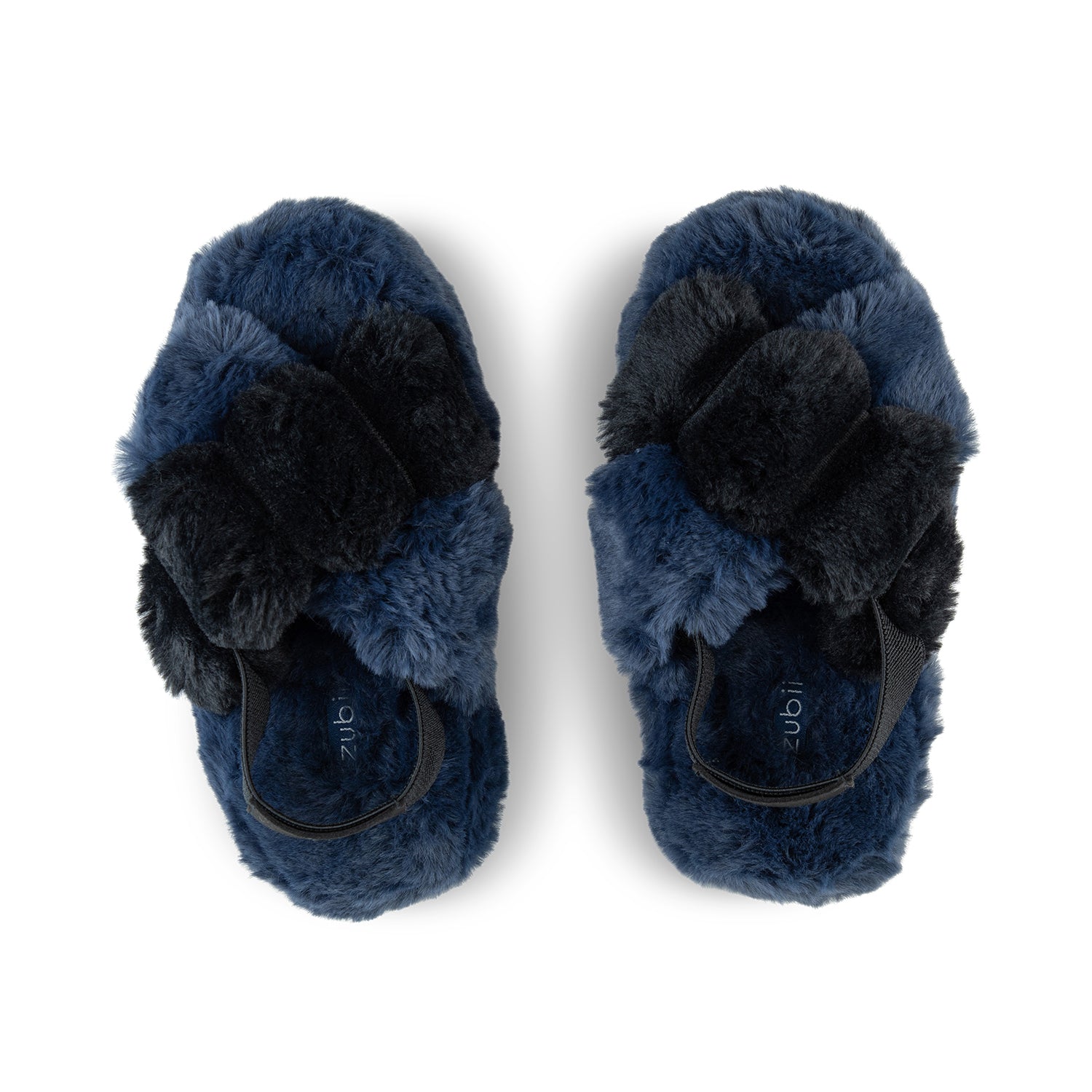 Criss Cross Fur Slippers