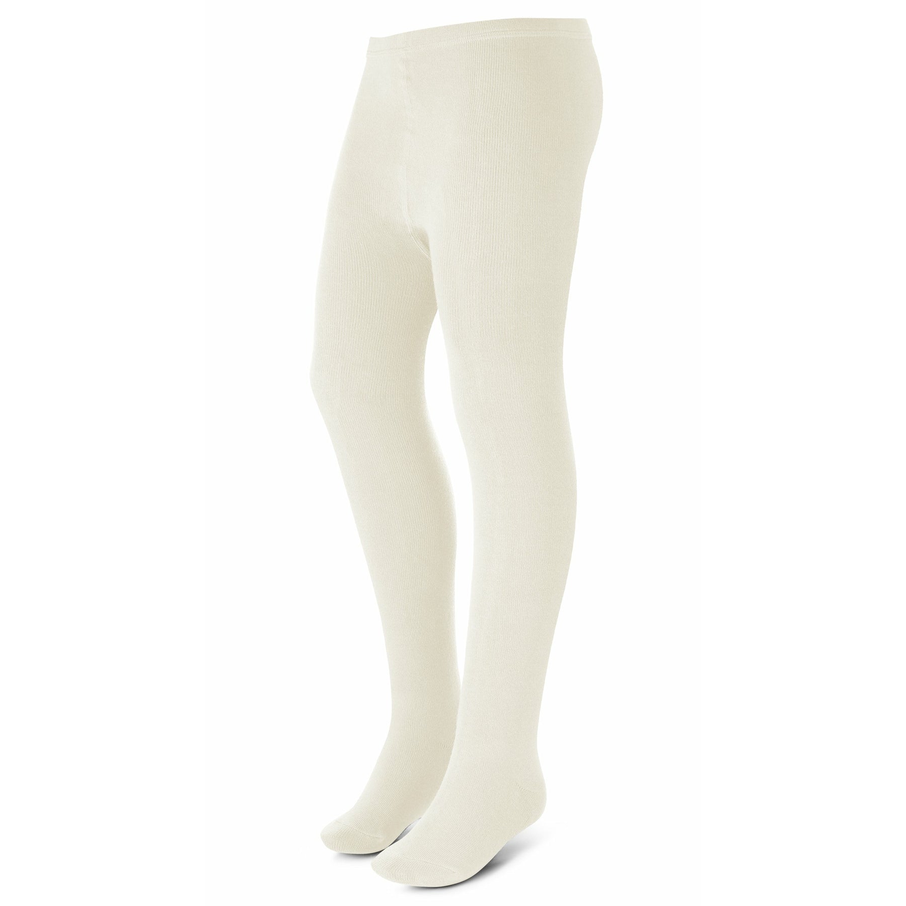 konges slojd white cotton pointelle tights – minnow