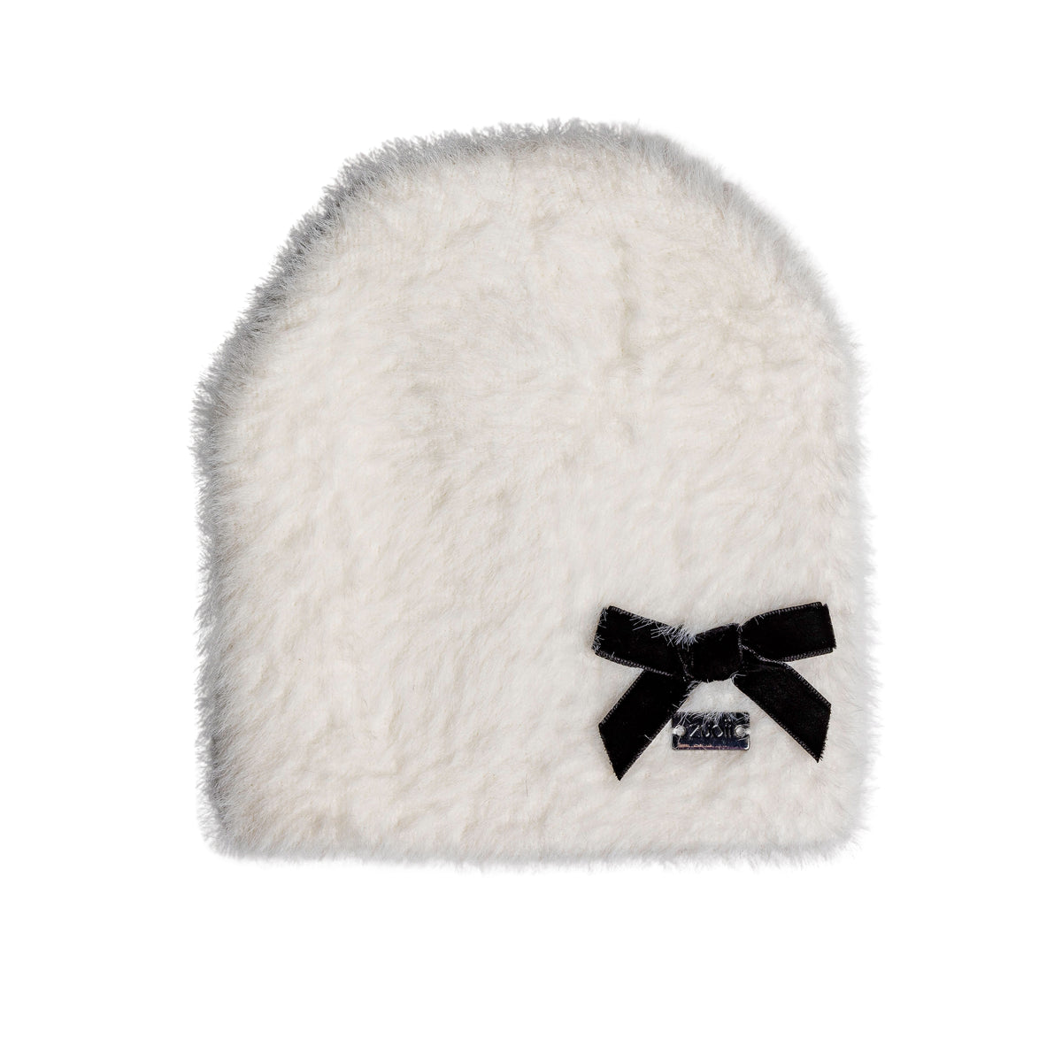 Mohair Beanie With Bow