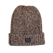 Tri-Color Cuff Beanie